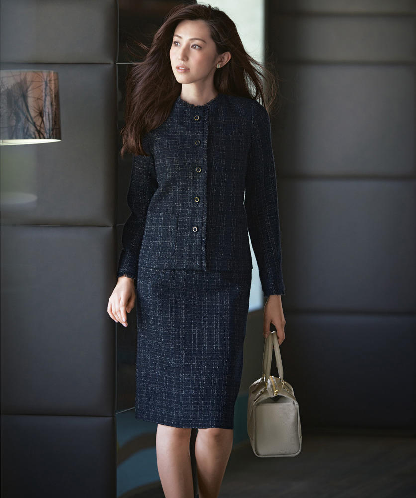 ママのお受験スーツ 色は 素材は お受験ママを徹底サポート Fashion Magazine ファッションマガジン ディノス